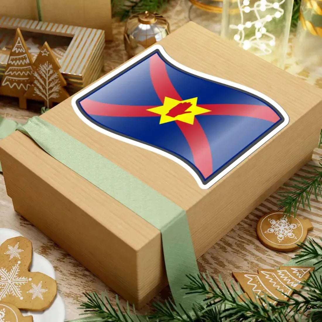 Nuvola Ulster Nation flag (Ireland) STICKER Vinyl Kiss-Cut Decal - The Sticker Space