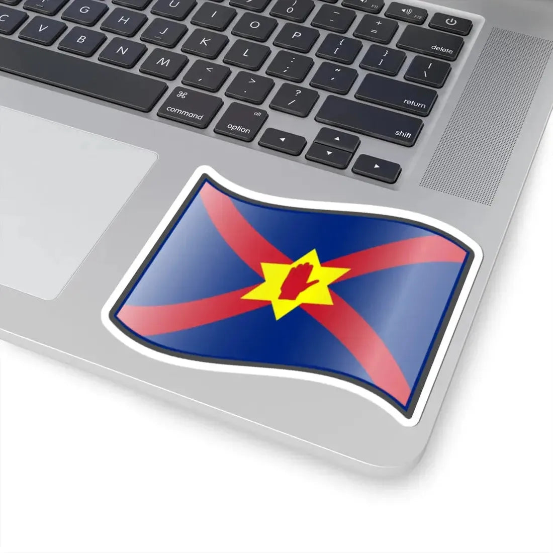 Nuvola Ulster Nation flag (Ireland) STICKER Vinyl Kiss-Cut Decal - The Sticker Space