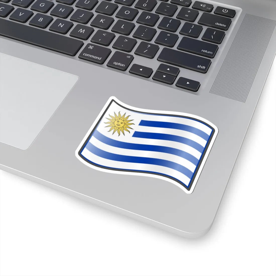 Nuvola Uruguayan flag (Uruguay) STICKER Vinyl Kiss-Cut Decal - The Sticker Space