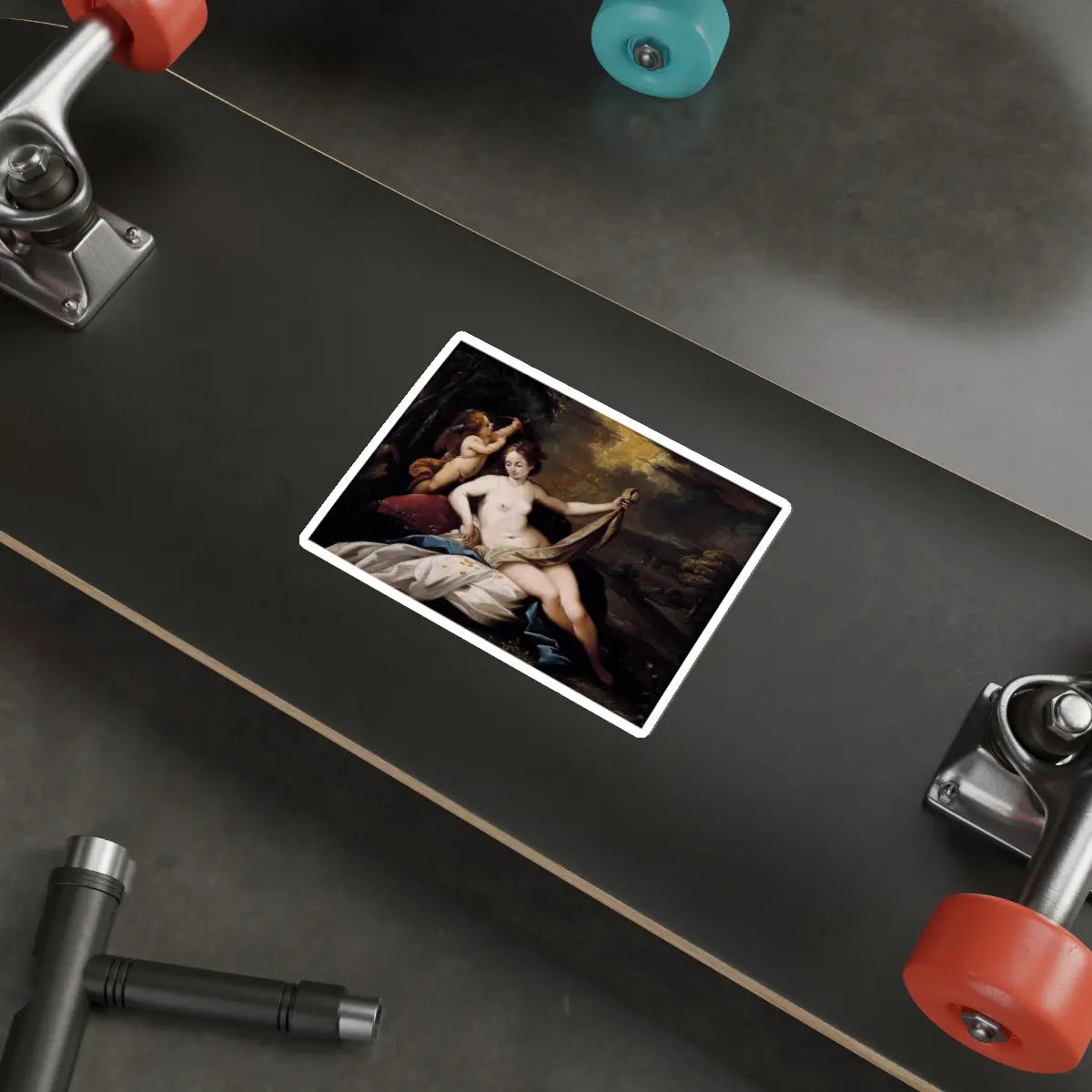 SKU:16589646054568911288 Sticker types:White Shape:Die-Cut Sizes:5" × 5"