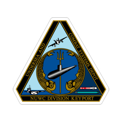 NUWC Division Keyport Naval Undersea Warfare Center (U.S. Navy) STICKER Vinyl Die-Cut Decal-2 Inch-The Sticker Space