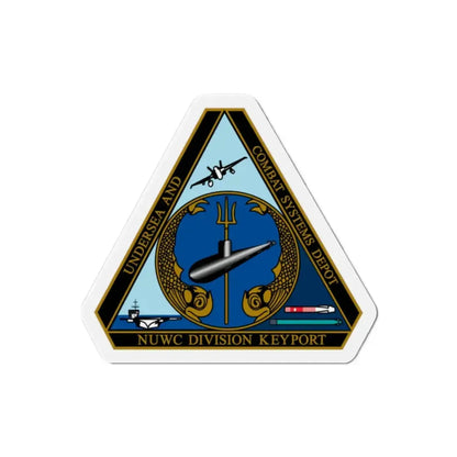 NUWC Division Keyport Naval Undersea Warfare Center (U.S. Navy) Refrigerator Magnet 2 Inch - The Sticker Space