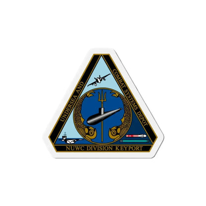 NUWC Division Keyport Naval Undersea Warfare Center (U.S. Navy) Refrigerator Magnet 6 Inch - The Sticker Space