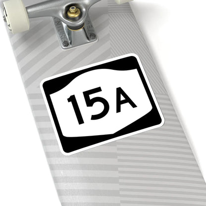 NY-15A (New York) (Road Sign) STICKER Vinyl Kiss-Cut Decal - The Sticker Space