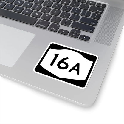 NY-16A (New York) (Road Sign) STICKER Vinyl Kiss-Cut Decal - The Sticker Space