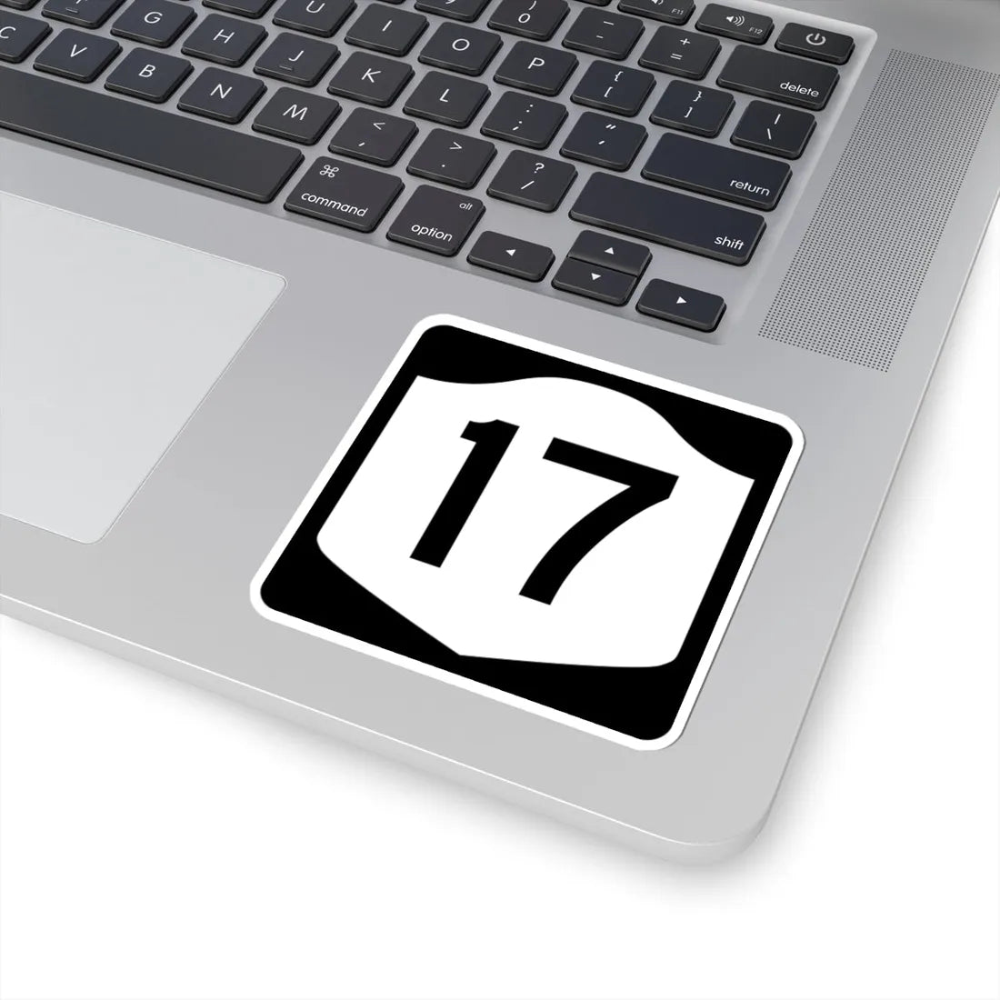 NY-17 (New York) (Road Sign) STICKER Vinyl Kiss-Cut Decal - The Sticker Space