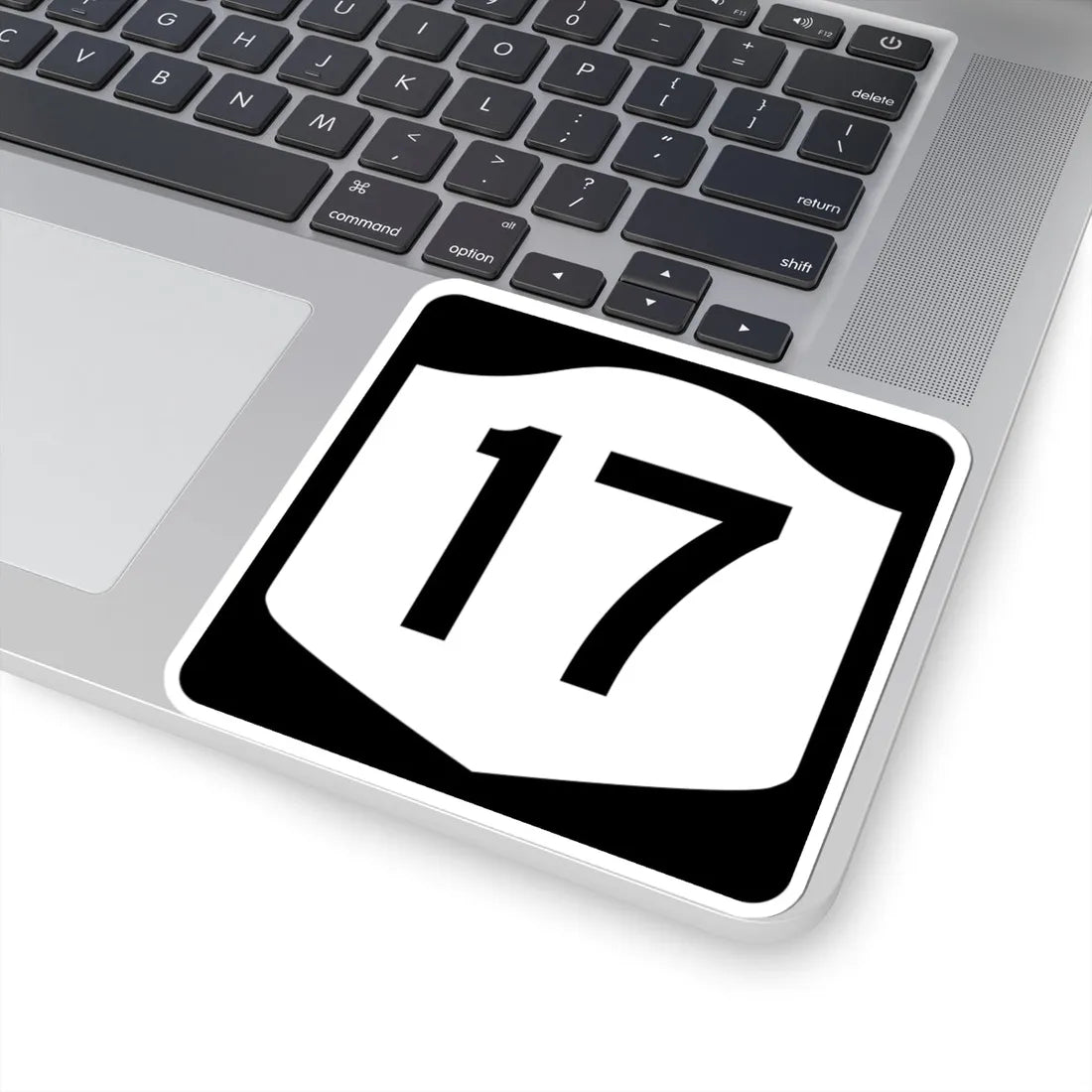 NY-17 (New York) (Road Sign) STICKER Vinyl Kiss-Cut Decal - The Sticker Space