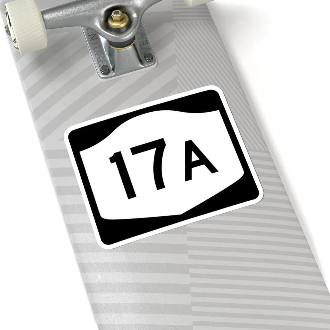 NY-17A (New York) (Road Sign) STICKER Vinyl Kiss-Cut Decal - The Sticker Space