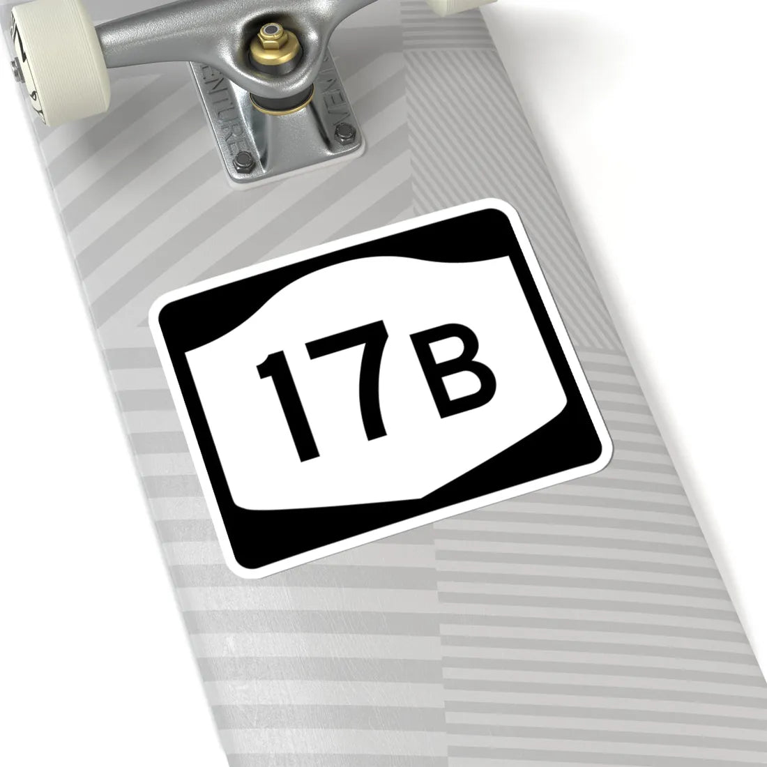 NY-17B (New York) (Road Sign) STICKER Vinyl Kiss-Cut Decal - The Sticker Space