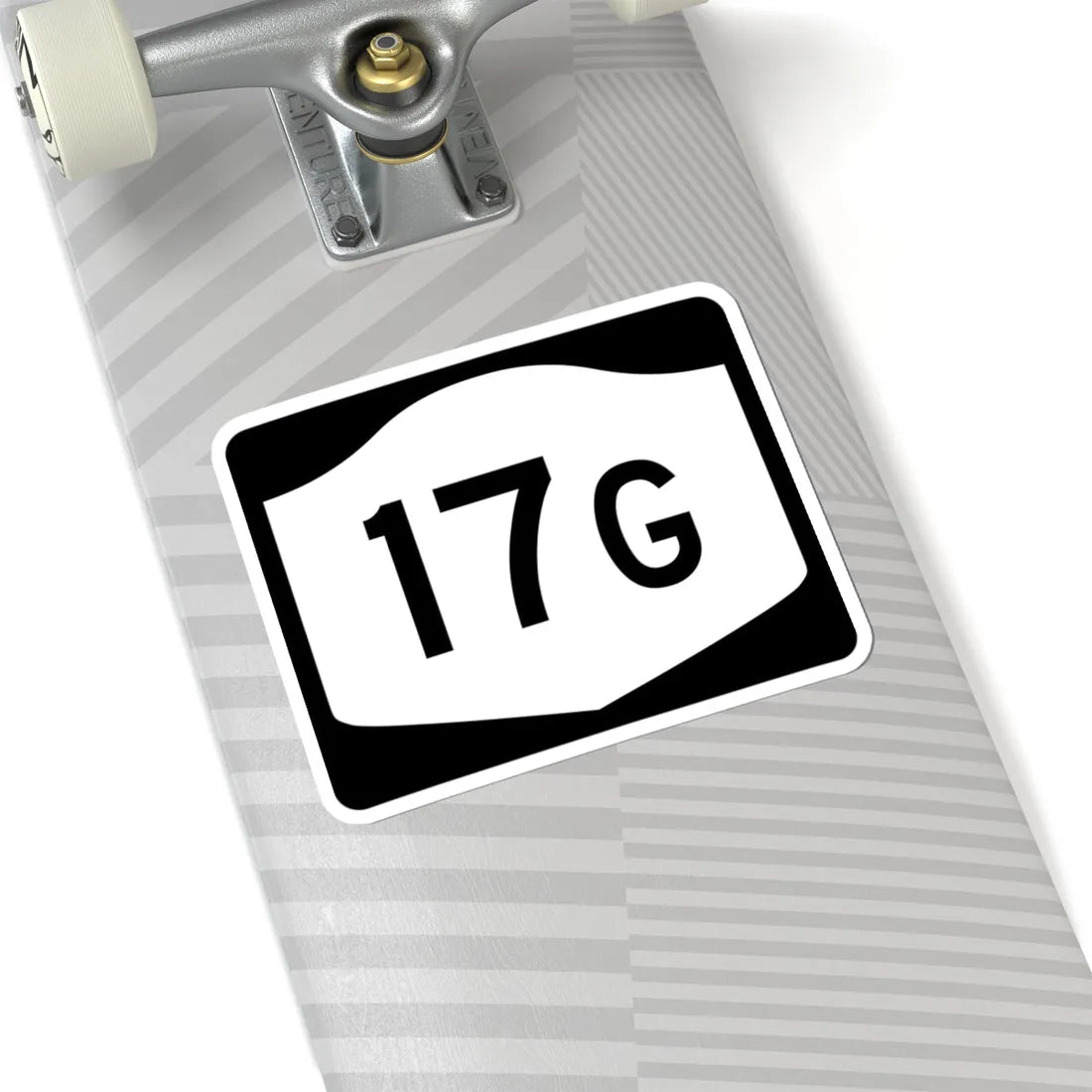 NY-17G (New York) (Road Sign) STICKER Vinyl Kiss-Cut Decal - The Sticker Space