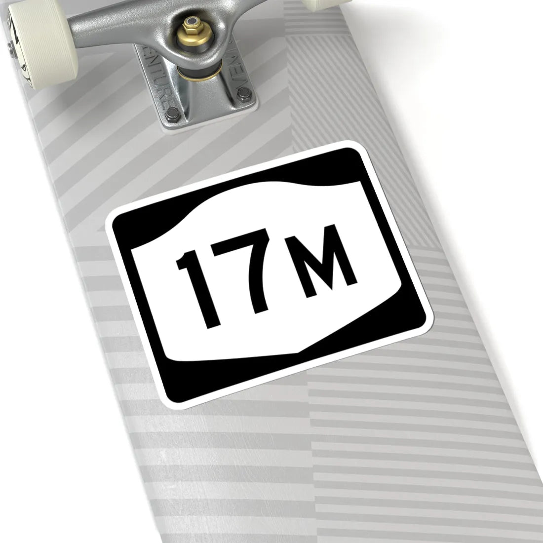 NY-17M (New York) (Road Sign) STICKER Vinyl Kiss-Cut Decal - The Sticker Space