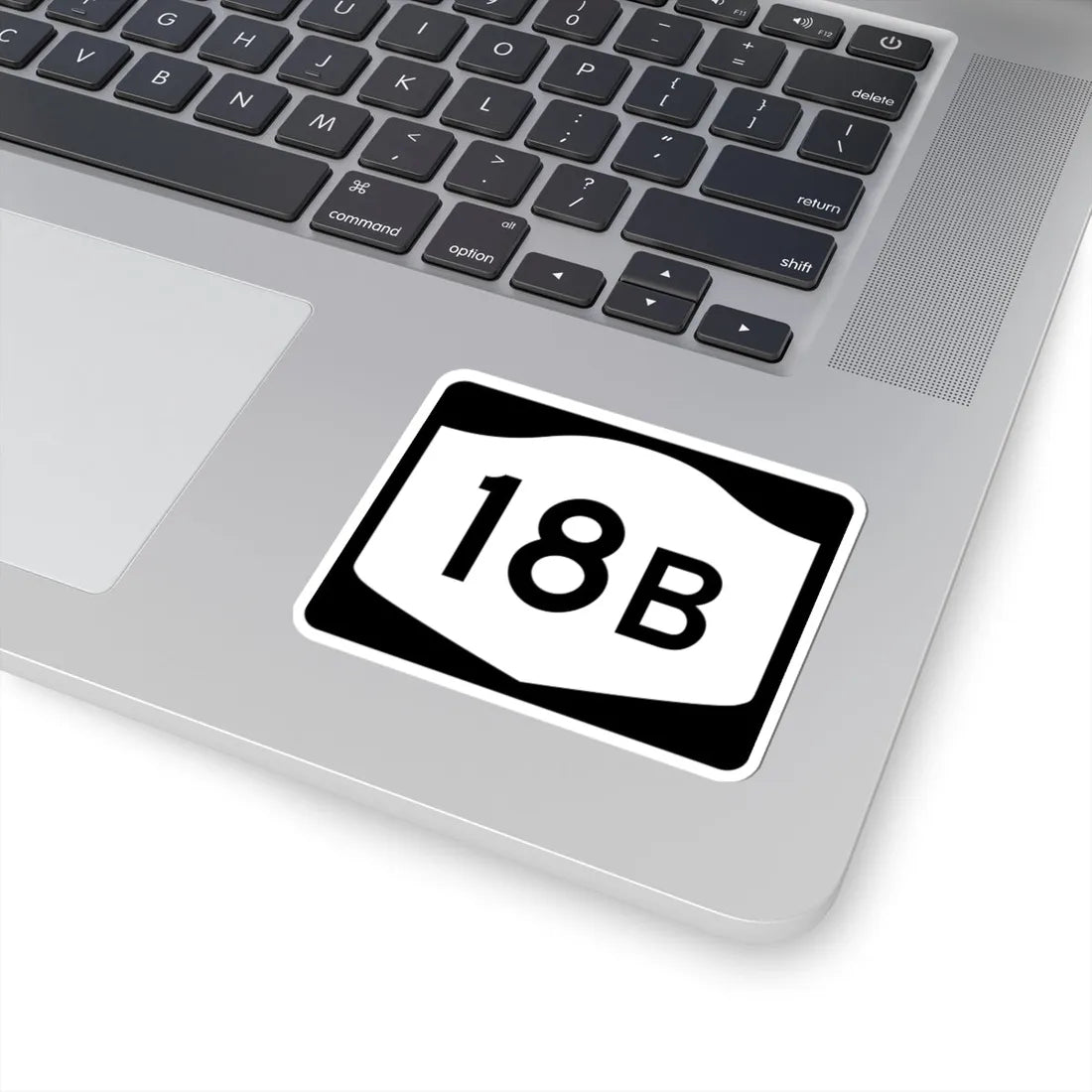 NY-18B (New York) (Road Sign) STICKER Vinyl Kiss-Cut Decal - The Sticker Space