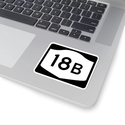 NY-18B (New York) (Road Sign) STICKER Vinyl Kiss-Cut Decal - The Sticker Space