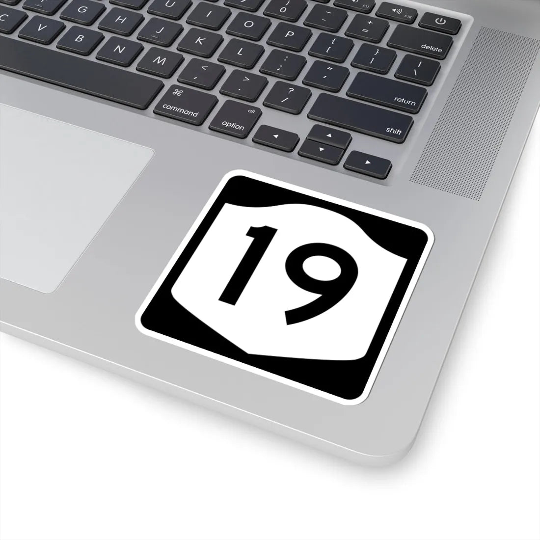 NY-19 (New York) (Road Sign) STICKER Vinyl Kiss-Cut Decal - The Sticker Space