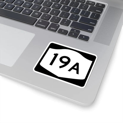 NY-19A (New York) (Road Sign) STICKER Vinyl Kiss-Cut Decal - The Sticker Space