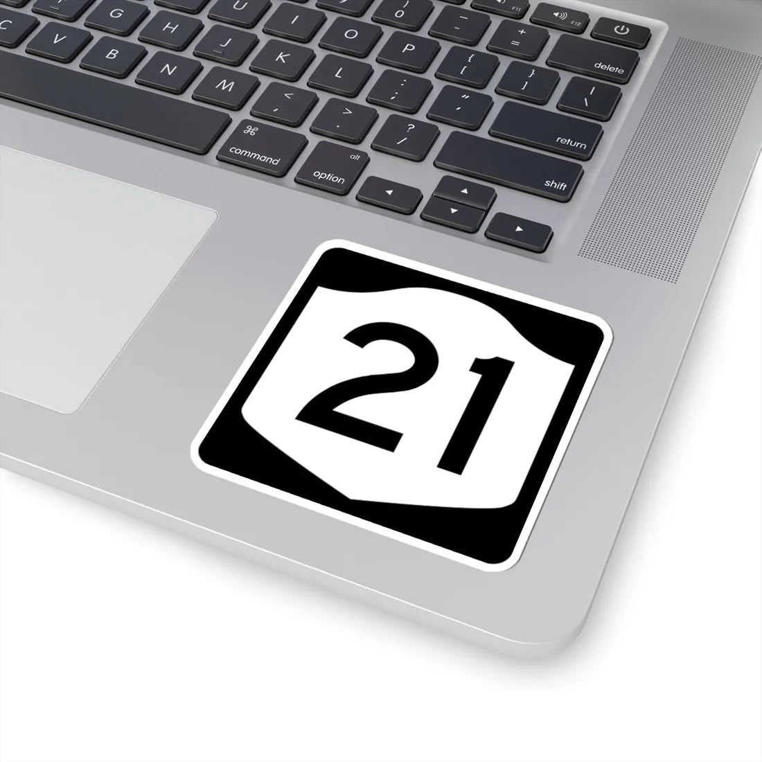 NY-21 (New York) (Road Sign) STICKER Vinyl Kiss-Cut Decal - The Sticker Space