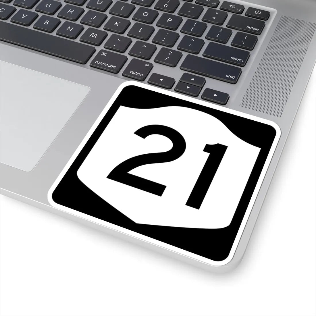 NY-21 (New York) (Road Sign) STICKER Vinyl Kiss-Cut Decal - The Sticker Space