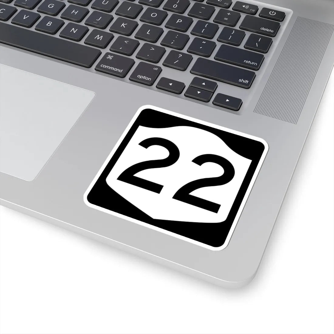 NY-22 (New York) (Road Sign) STICKER Vinyl Kiss-Cut Decal - The Sticker Space