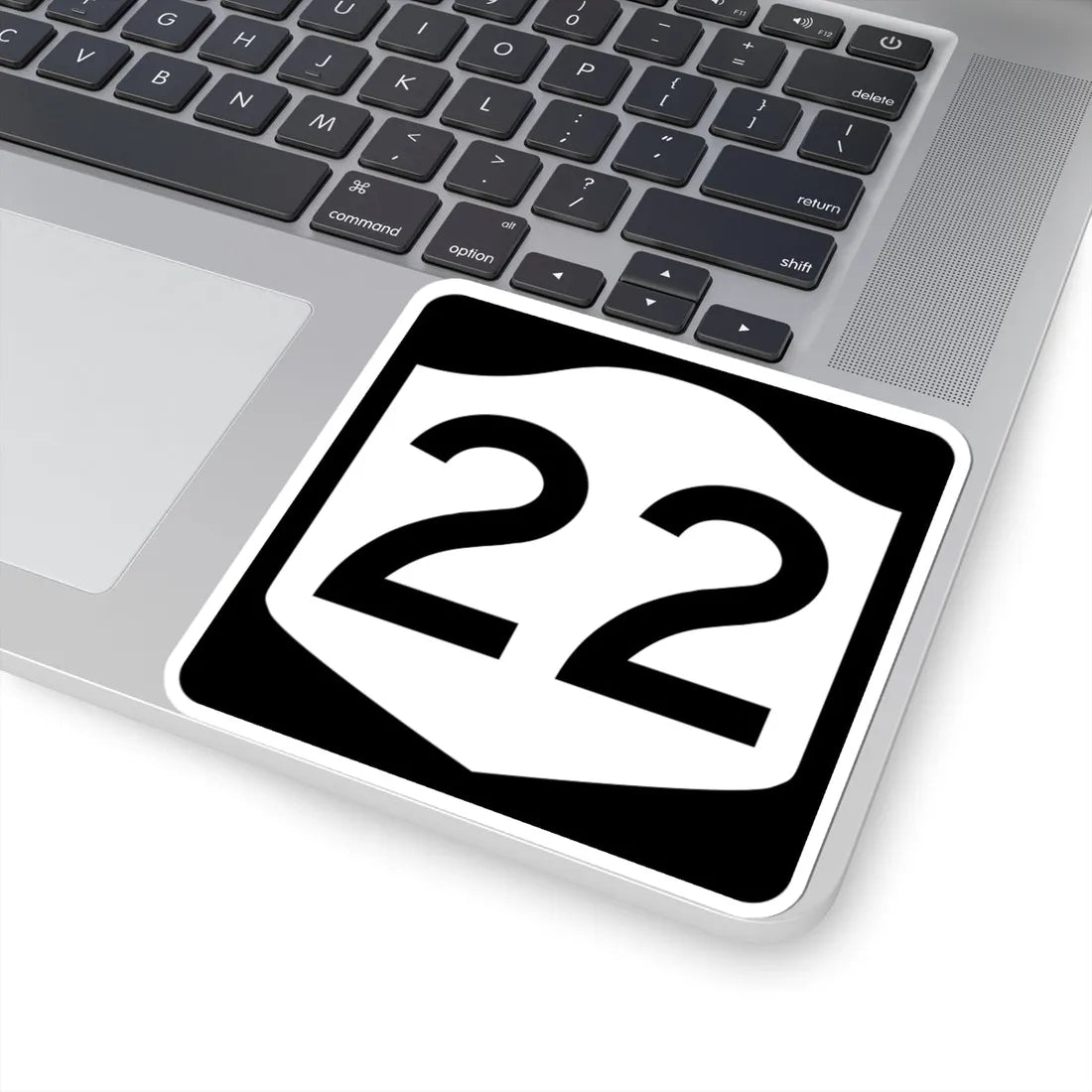 NY-22 (New York) (Road Sign) STICKER Vinyl Kiss-Cut Decal - The Sticker Space