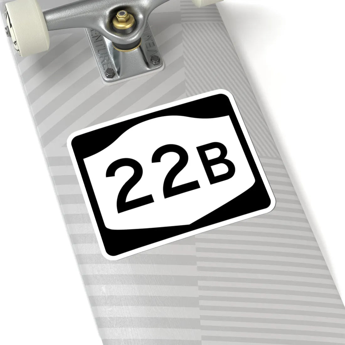 NY-22B (New York) (Road Sign) STICKER Vinyl Kiss-Cut Decal - The Sticker Space