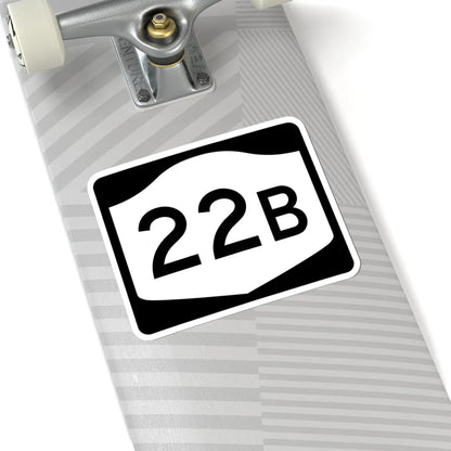 NY-22B (New York) (Road Sign) STICKER Vinyl Kiss-Cut Decal - The Sticker Space