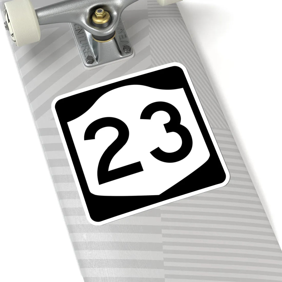 NY-23 (New York) (Road Sign) STICKER Vinyl Kiss-Cut Decal - The Sticker Space