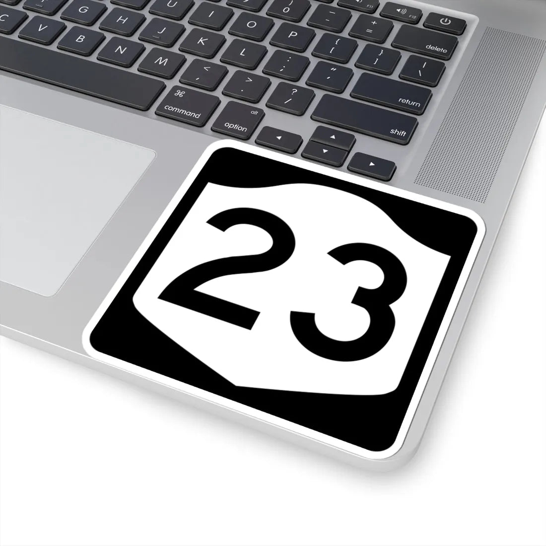 NY-23 (New York) (Road Sign) STICKER Vinyl Kiss-Cut Decal - The Sticker Space