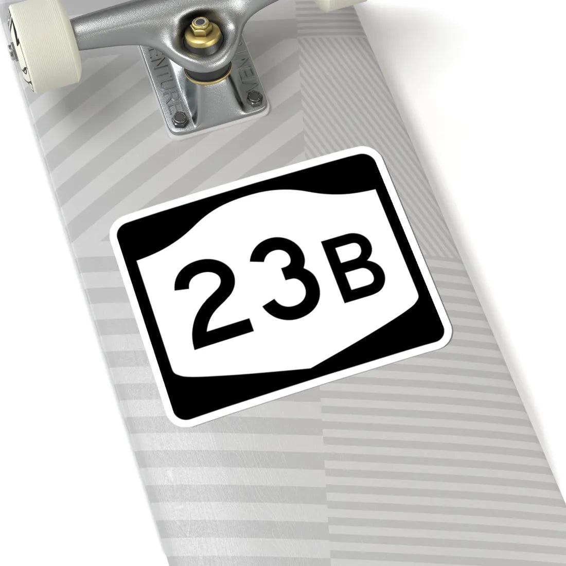 NY-23B (New York) (Road Sign) STICKER Vinyl Kiss-Cut Decal - The Sticker Space