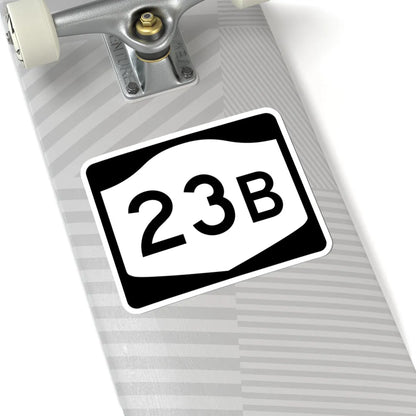 NY-23B (New York) (Road Sign) STICKER Vinyl Kiss-Cut Decal - The Sticker Space