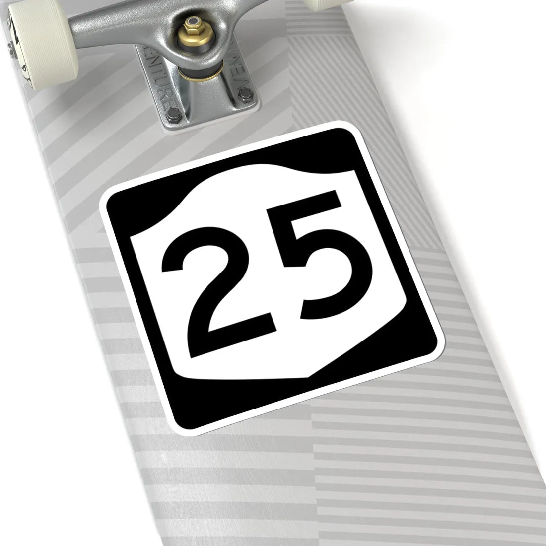 NY-25 (New York) (Road Sign) STICKER Vinyl Kiss-Cut Decal - The Sticker Space