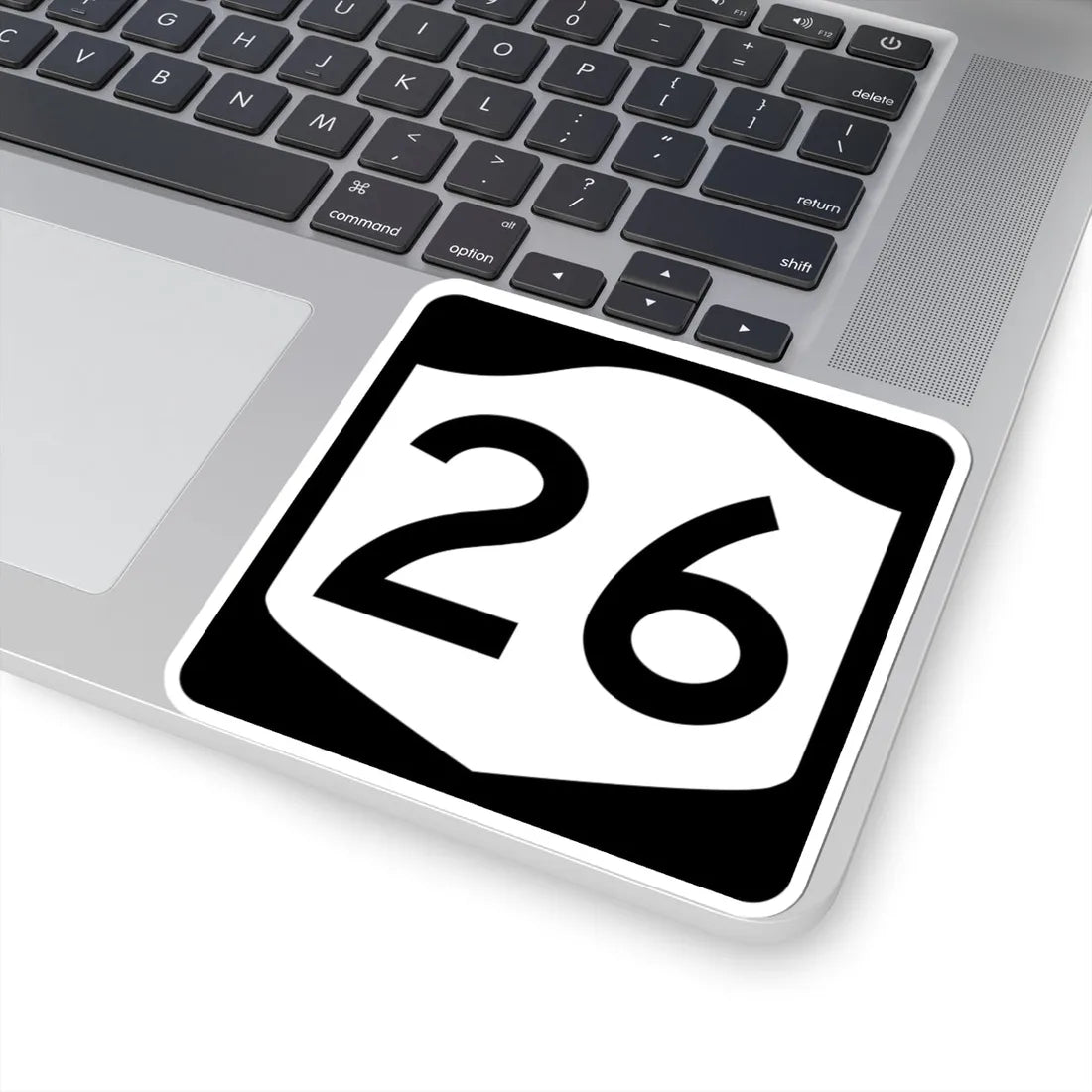 NY-26 (New York) (Road Sign) STICKER Vinyl Kiss-Cut Decal - The Sticker Space