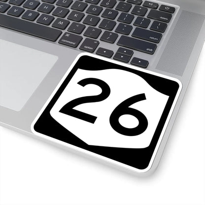 NY-26 (New York) (Road Sign) STICKER Vinyl Kiss-Cut Decal - The Sticker Space