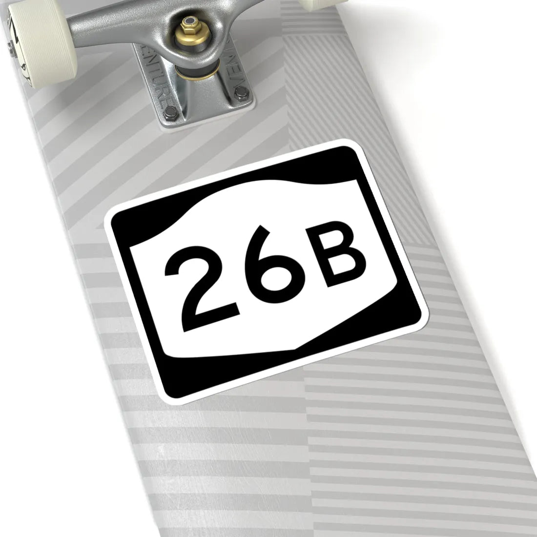 NY-26B (New York) (Road Sign) STICKER Vinyl Kiss-Cut Decal - The Sticker Space