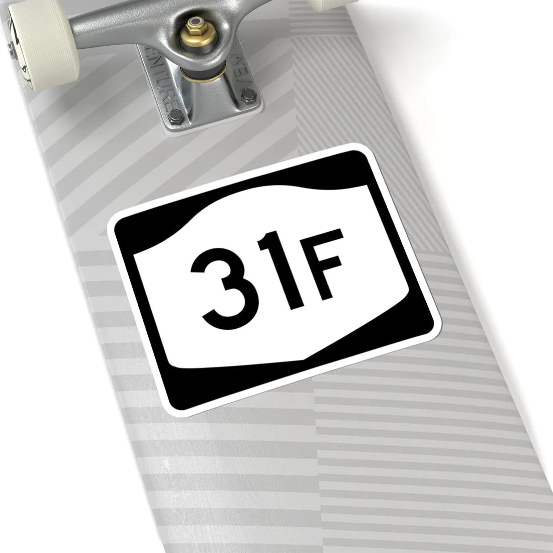NY-31F (New York) (Road Sign) STICKER Vinyl Kiss-Cut Decal - The Sticker Space