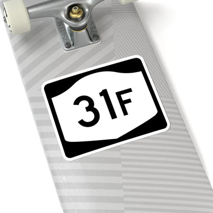 NY-31F (New York) (Road Sign) STICKER Vinyl Kiss-Cut Decal - The Sticker Space