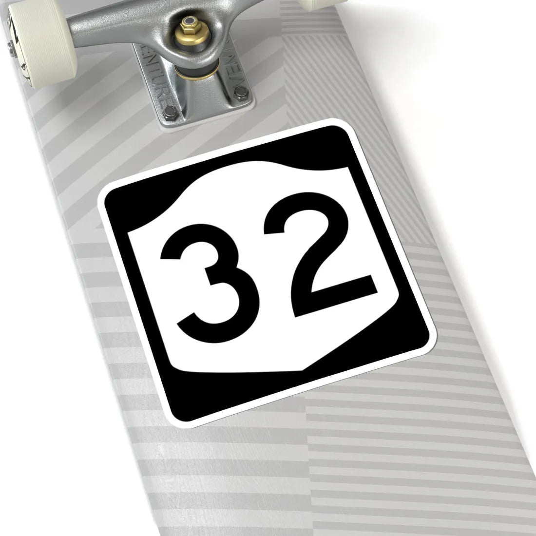 NY-32 (New York) (Road Sign) STICKER Vinyl Kiss-Cut Decal - The Sticker Space