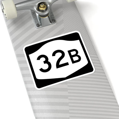 NY-32B (New York) (Road Sign) STICKER Vinyl Kiss-Cut Decal - The Sticker Space