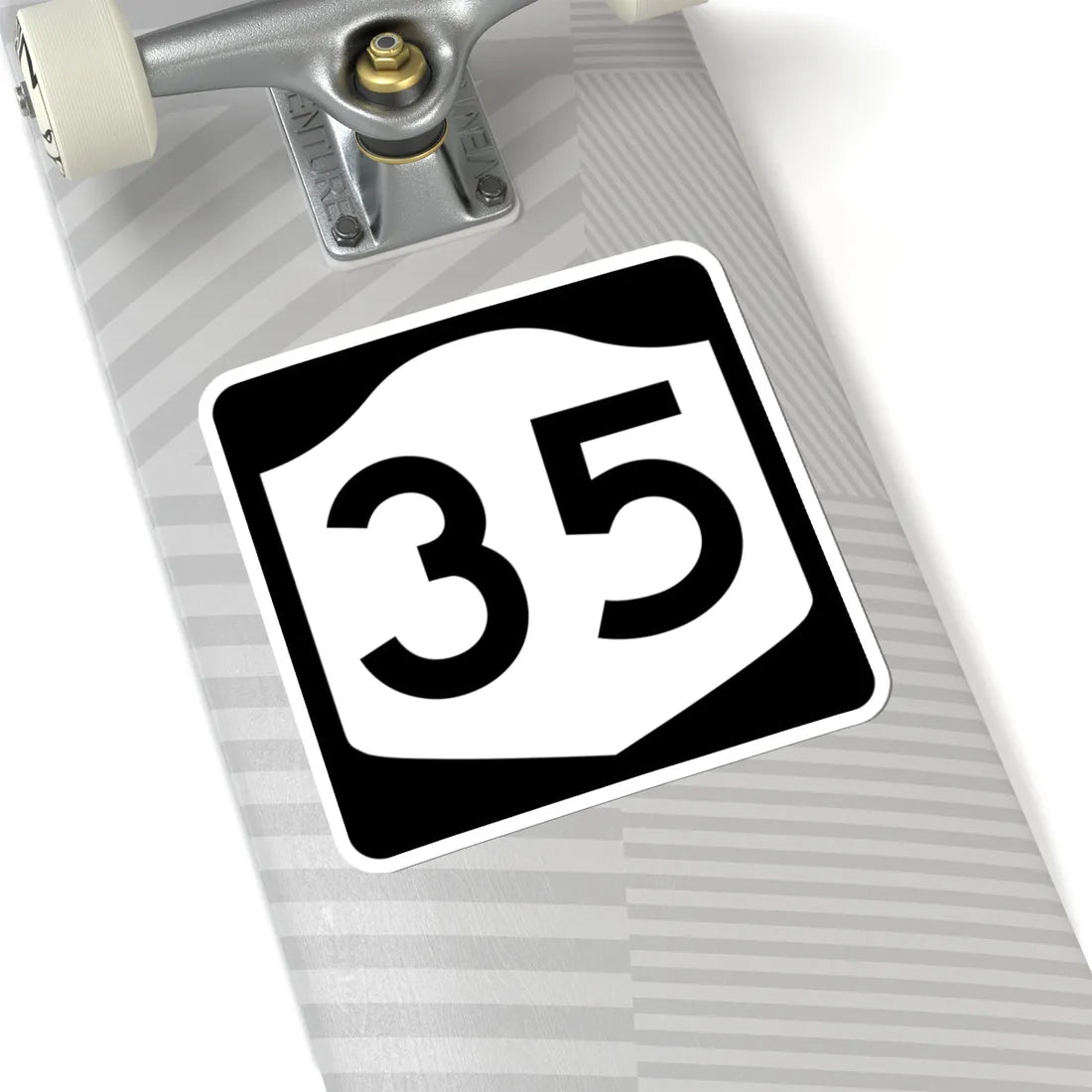 NY-35 (New York) (Road Sign) STICKER Vinyl Kiss-Cut Decal - The Sticker Space