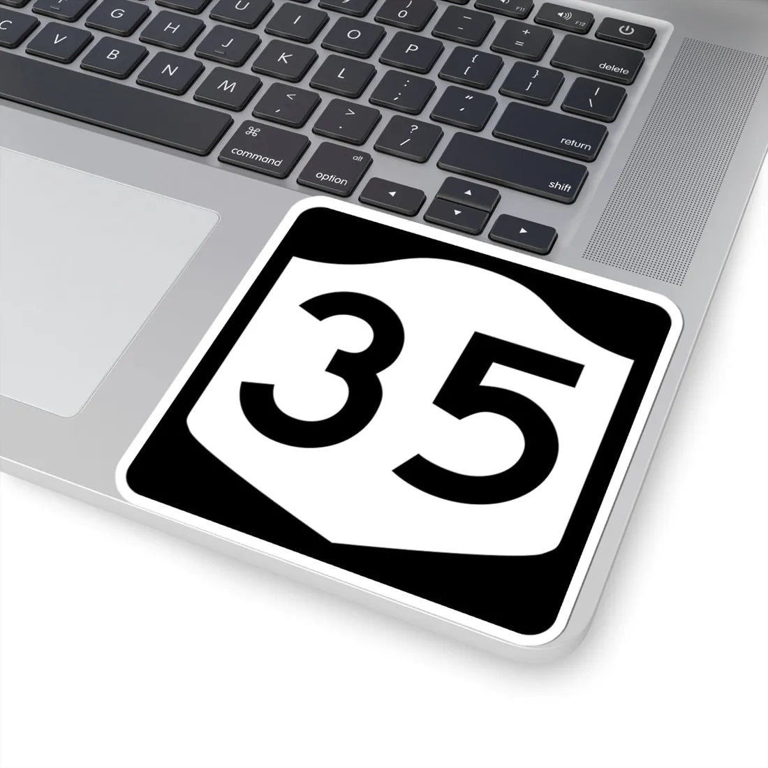 NY-35 (New York) (Road Sign) STICKER Vinyl Kiss-Cut Decal - The Sticker Space