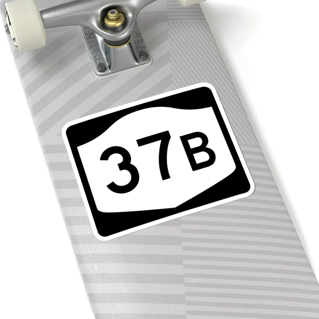 NY-37B (New York) (Road Sign) STICKER Vinyl Kiss-Cut Decal - The Sticker Space