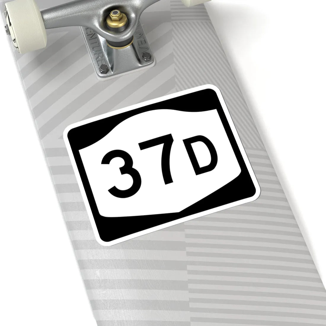 NY-37D (New York) (Road Sign) STICKER Vinyl Kiss-Cut Decal - The Sticker Space