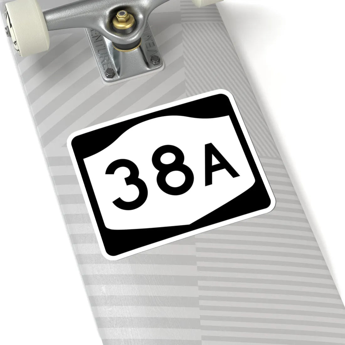 NY-38A (New York) (Road Sign) STICKER Vinyl Kiss-Cut Decal - The Sticker Space