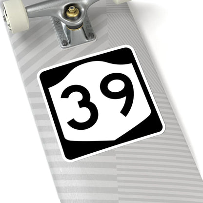NY-39 (New York) (Road Sign) STICKER Vinyl Kiss-Cut Decal - The Sticker Space