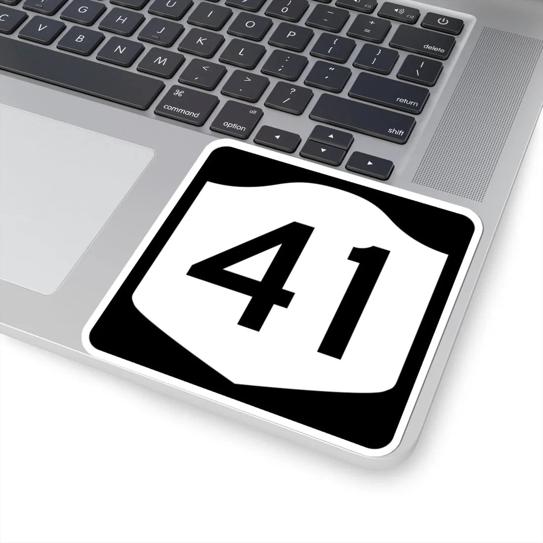 NY-41 (New York) (Road Sign) STICKER Vinyl Kiss-Cut Decal - The Sticker Space