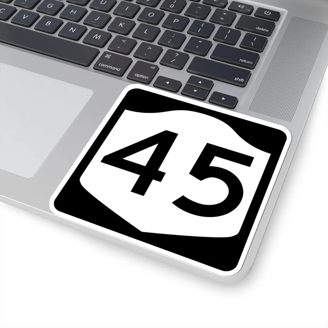 NY-45 (New York) (Road Sign) STICKER Vinyl Kiss-Cut Decal - The Sticker Space