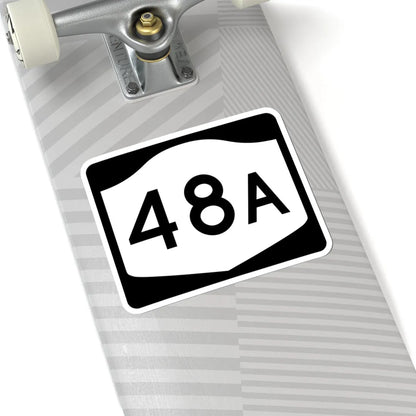 NY-48A (New York) (Road Sign) STICKER Vinyl Kiss-Cut Decal - The Sticker Space
