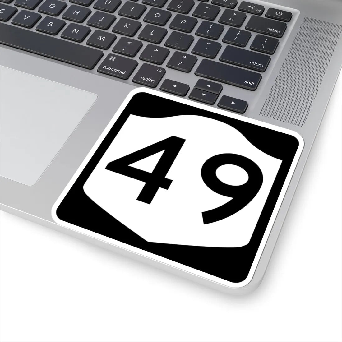 NY-49 (New York) (Road Sign) STICKER Vinyl Kiss-Cut Decal - The Sticker Space