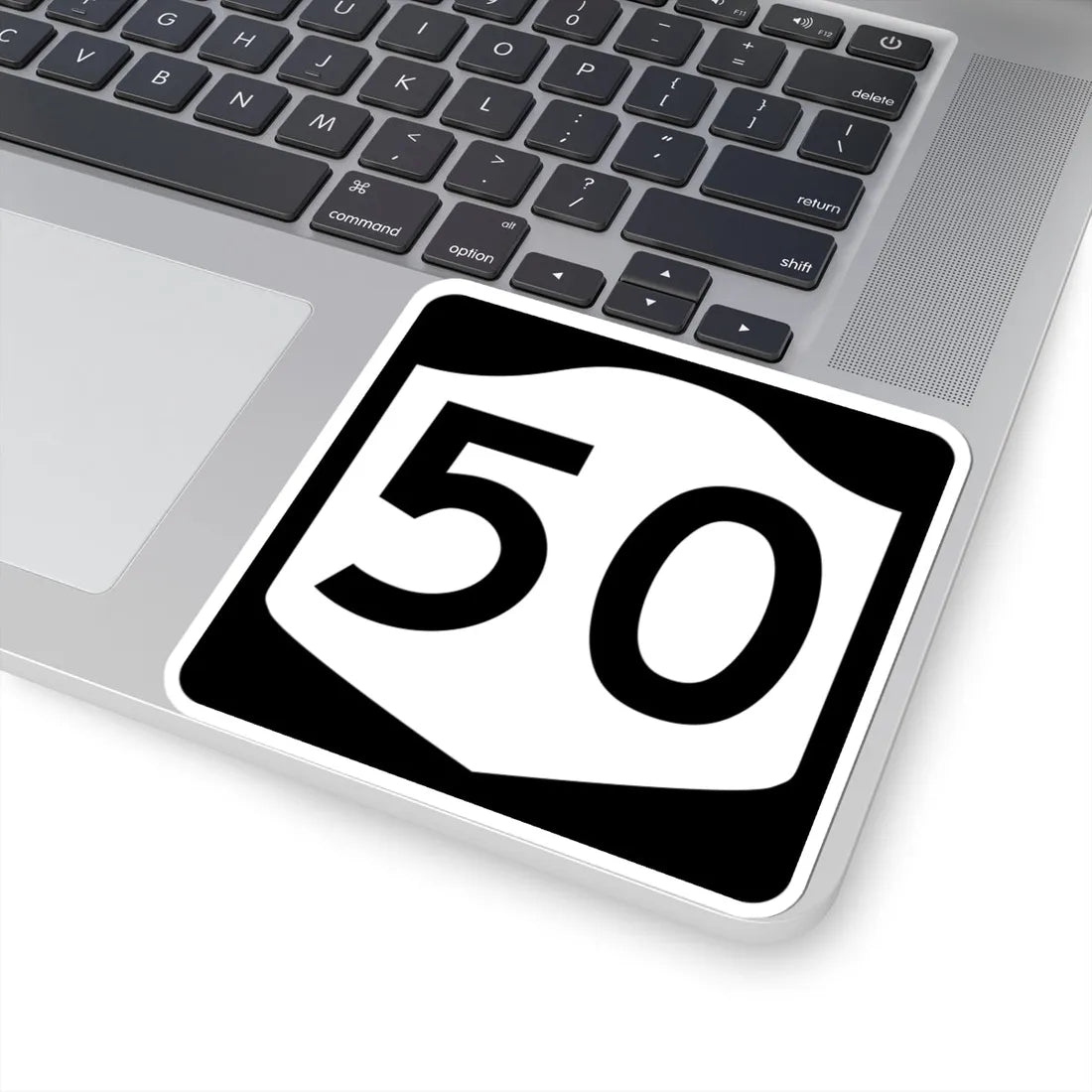 NY-50 (New York) (Road Sign) STICKER Vinyl Kiss-Cut Decal - The Sticker Space