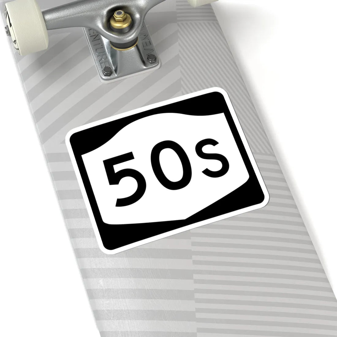 NY-50S (New York) (Road Sign) STICKER Vinyl Kiss-Cut Decal - The Sticker Space