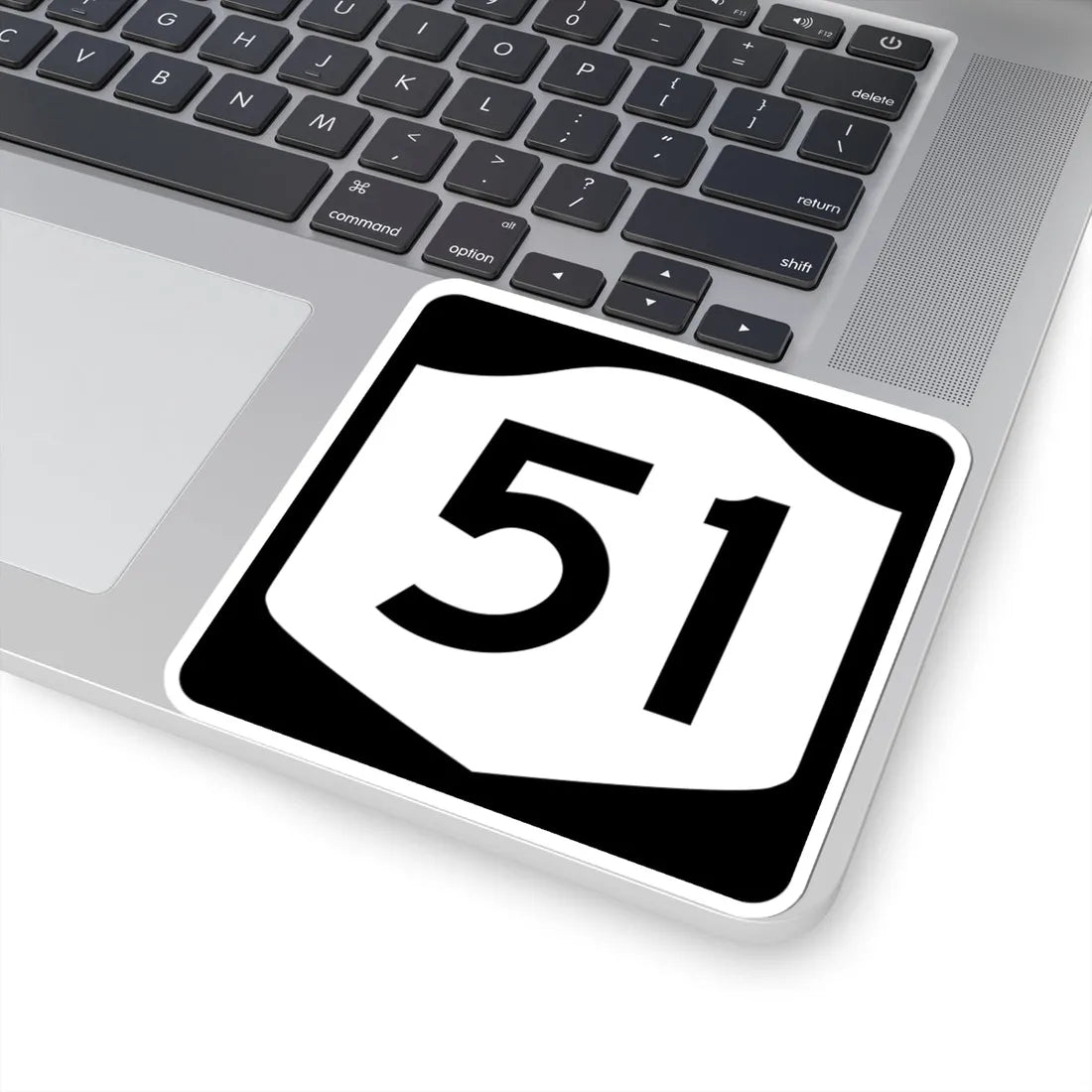 NY-51 (New York) (Road Sign) STICKER Vinyl Kiss-Cut Decal - The Sticker Space